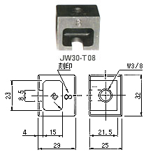 引張試験治具,TYカップリング,JW30-T08